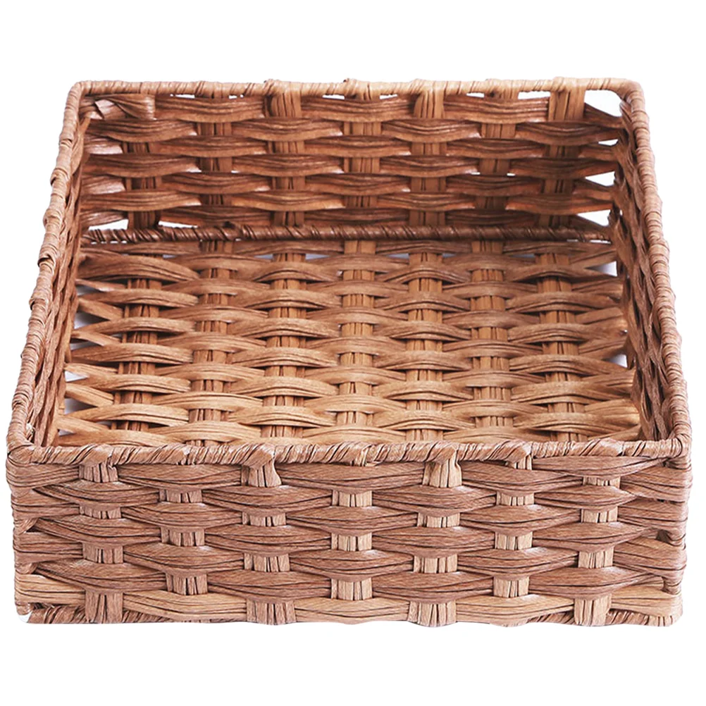 Basket Storage Wicker Baskets Serving Fruit Bread Desktop Narrow Tall Woven Rattan Shelves Bin Towel Paper Tray Towels Hand
Basket Storage Wicker Baskets Serving Fruit Bread Desktop Narrow Tall Woven Rattan Shelves Bin Towel Paper Tray Towels Hand