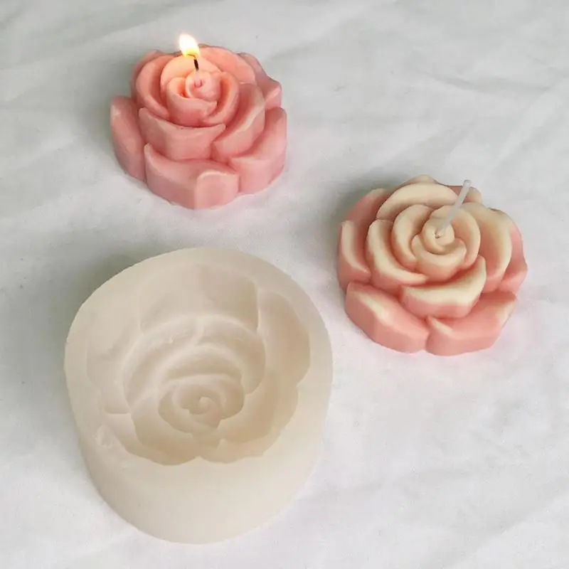 Christmas Silicone Candle Molds Rose Shaped Candle Making Mould DIY Resin Crafts Mold For Making Candle Soap Clay Cake
Christmas Silicone Candle Molds Rose Shaped Candle Making Mould DIY Resin Crafts Mold For Making Candle Soap Clay Cake
