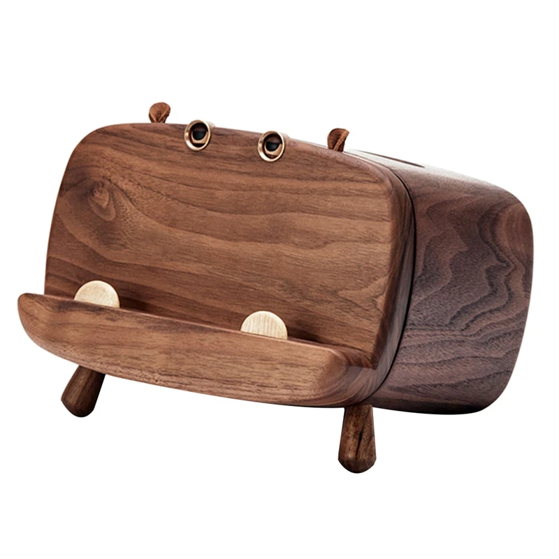 Solid Wood Hippo Tissue Box Living Room Desktop Light Luxury Pumping Box Mobile Phone Holder
Solid Wood Hippo Tissue Box Living Room Desktop Light Luxury Pumping Box Mobile Phone Holder