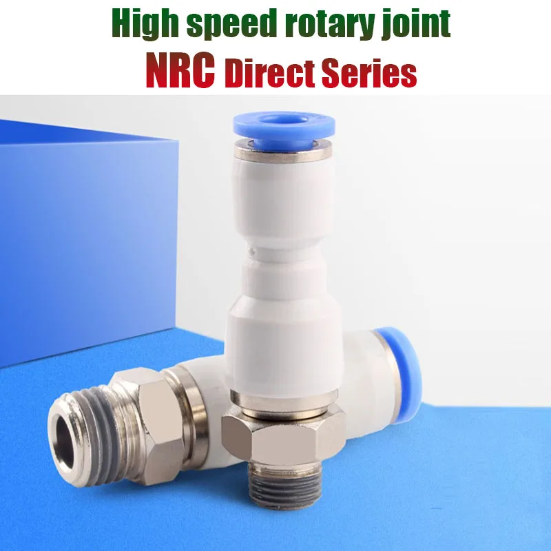 High-speed Rotary Joint NRC Straight Through Pneumatic Trachea External Thread Quick Connector NRC-PC PL4 6 8 10 12
High-speed Rotary Joint NRC Straight Through Pneumatic Trachea External Thread Quick Connector NRC-PC PL4 6 8 10 12