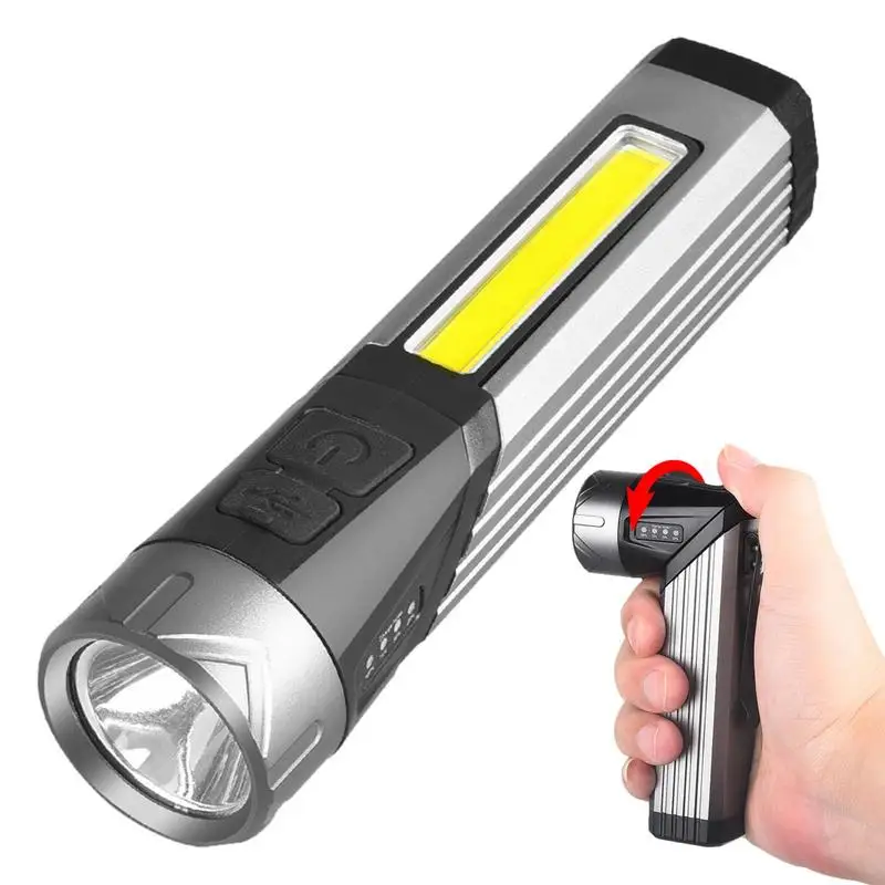 Working Light Portable Rechargeable Work Lights With Magnetic Base Waterproof LED Job Site Lighting Flashlights For Camping
Working Light Portable Rechargeable Work Lights With Magnetic Base Waterproof LED Job Site Lighting Flashlights For Camping