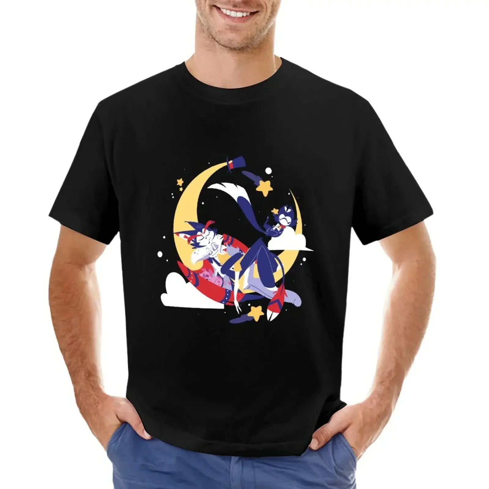 HuskerDust Moonlight Slumber (Одобрено SeelApproved) футболка Спортивные фанаты летняя одежда