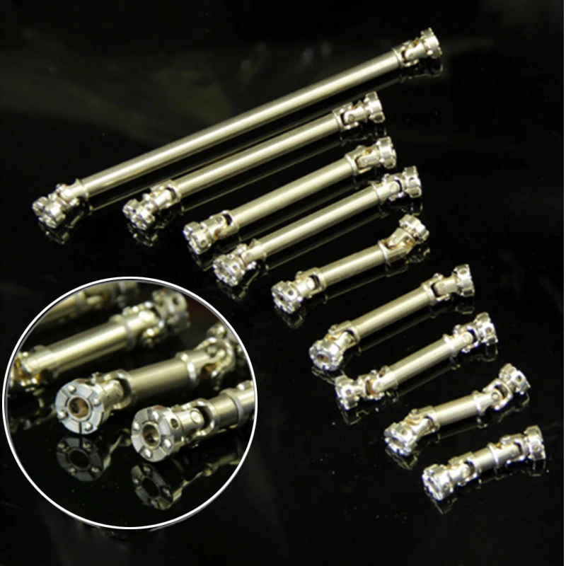 Metal Flanged Stainless Steel Drive Shaft for 1/10 RC Crawler Car TRX4 1/14 Tamiya RC Truck Trailer Tipper Scania 770S Diy Parts
Metal Flanged Stainless Steel Drive Shaft for 1/10 RC Crawler Car TRX4 1/14 Tamiya RC Truck Trailer Tipper Scania 770S Diy Parts
