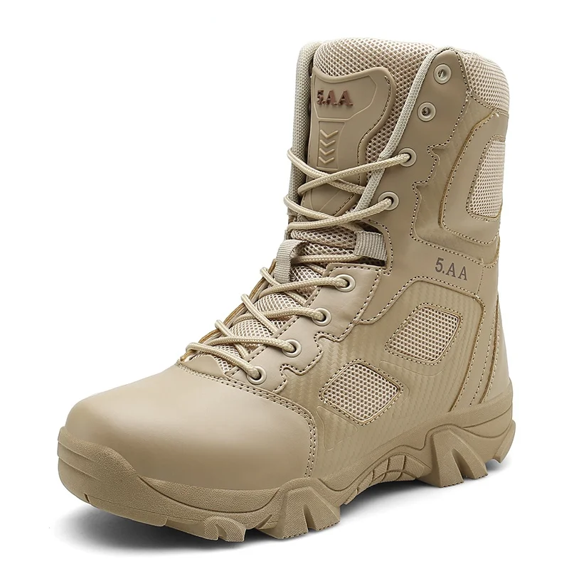 Men High Quality Brand Military Leather Boots Special Force Tactical Desert Combat Men's Boots Outdoor Shoes Ankle Boots Zapatos
Men High Quality Brand Military Leather Boots Special Force Tactical Desert Combat Men's Boots Outdoor Shoes Ankle Boots Zapatos