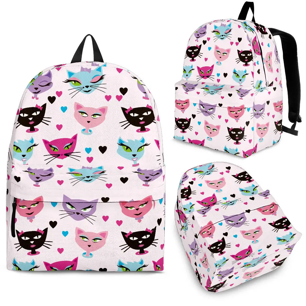 YIKELUO Cute Cartoon Abstract Cat Girl Backpack College Student Laptop Knapsack White Casual Bag Student Back To School Gift
YIKELUO Cute Cartoon Abstract Cat Girl Backpack College Student Laptop Knapsack White Casual Bag Student Back To School Gift