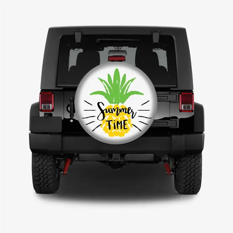 summer Tire Cover,Pineapple Spare Tire Cover,Custom Personalized Tire Cover,for Car Trailer RV SUV Protective Trim,Without Came
summer Tire Cover,Pineapple Spare Tire Cover,Custom Personalized Tire Cover,for Car Trailer RV SUV Protective Trim,Without Came