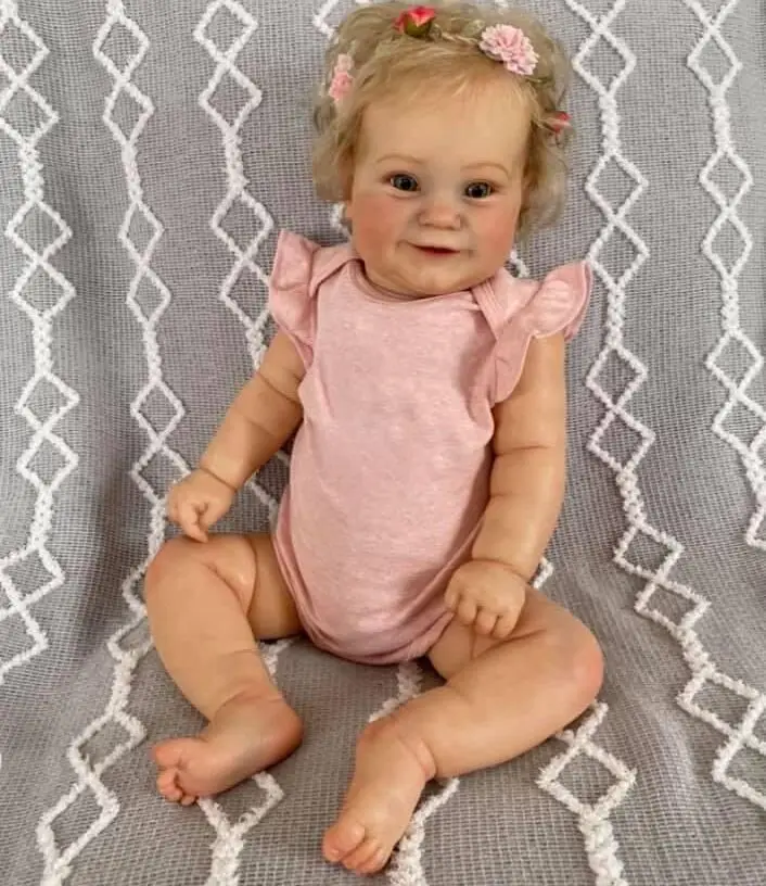 Two Size Version Reborn Toddler Popular Maddie Cute Girl Doll with Rooted Blonde hair Soft Cuddle Body High Quality Doll
Two Size Version Reborn Toddler Popular Maddie Cute Girl Doll with Rooted Blonde hair Soft Cuddle Body High Quality Doll