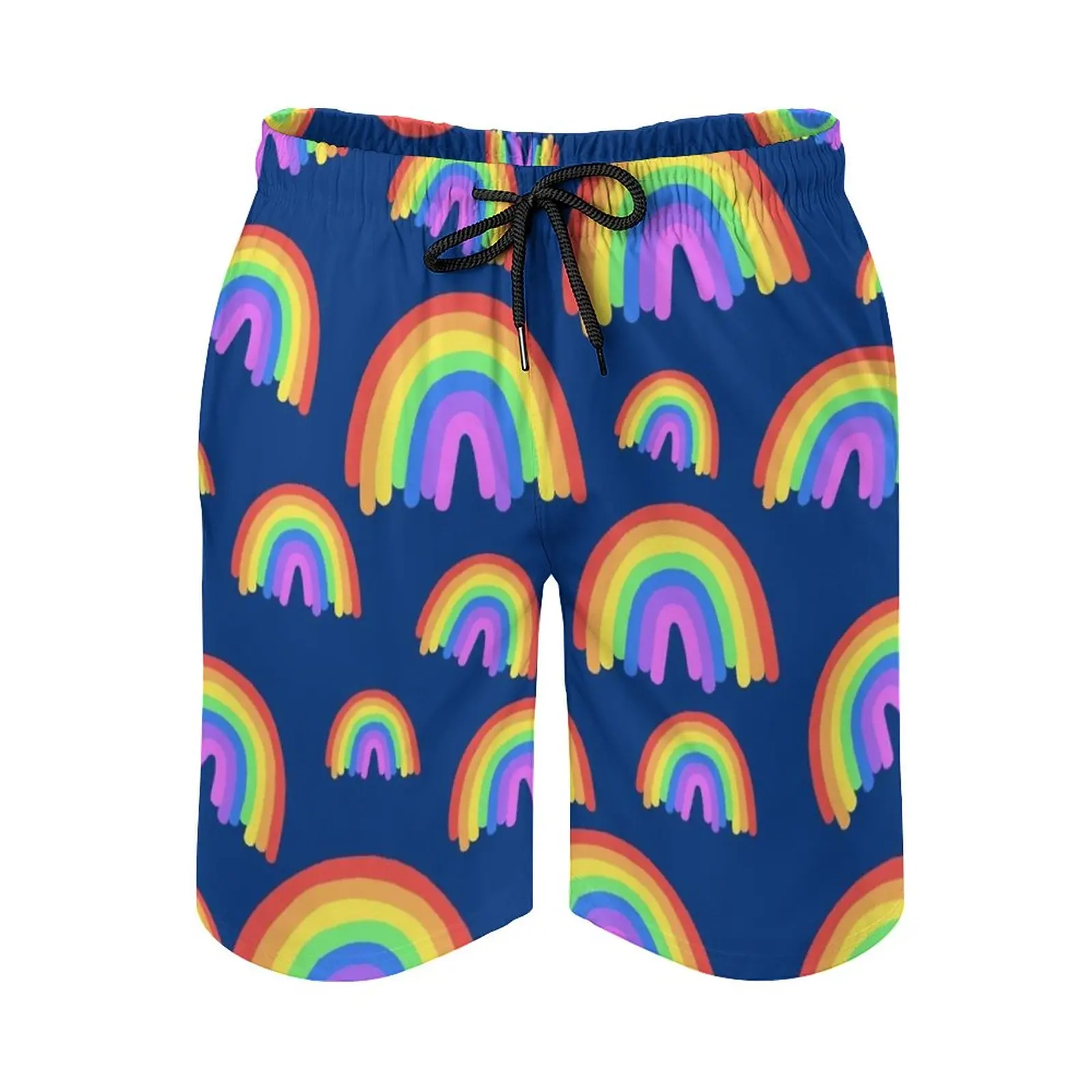 Rainbow Doodles All Over Blue Background Men's Sports Short Beach Shorts Surfing Swimming Boxer Trunks Bathing Rainbow Unicorn
Rainbow Doodles All Over Blue Background Men's Sports Short Beach Shorts Surfing Swimming Boxer Trunks Bathing Rainbow Unicorn