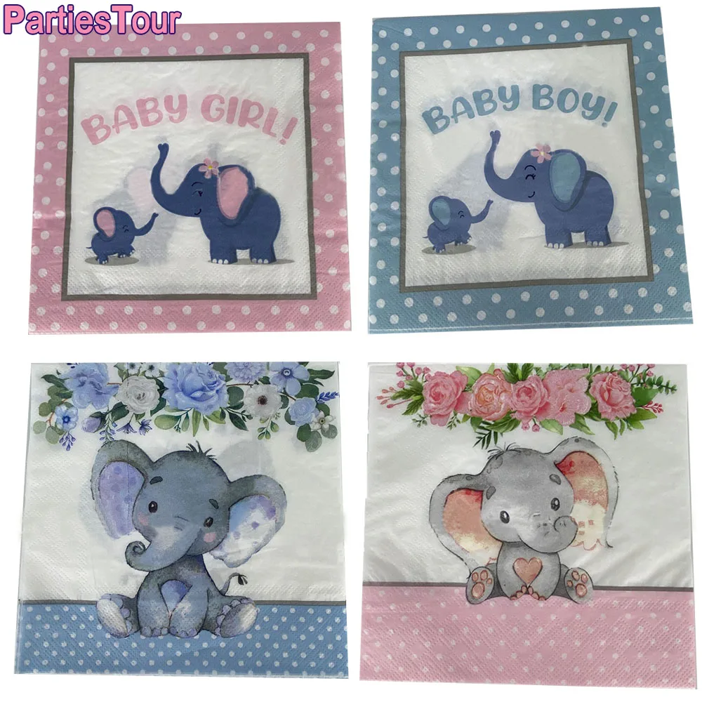 Baby Shower Party Supplies Baby Boy and Baby Girl Napkins for Gender Reveal Party Supplies Disposable Pink Blue Elephant Napkins
Baby Shower Party Supplies Baby Boy and Baby Girl Napkins for Gender Reveal Party Supplies Disposable Pink Blue Elephant Napkins