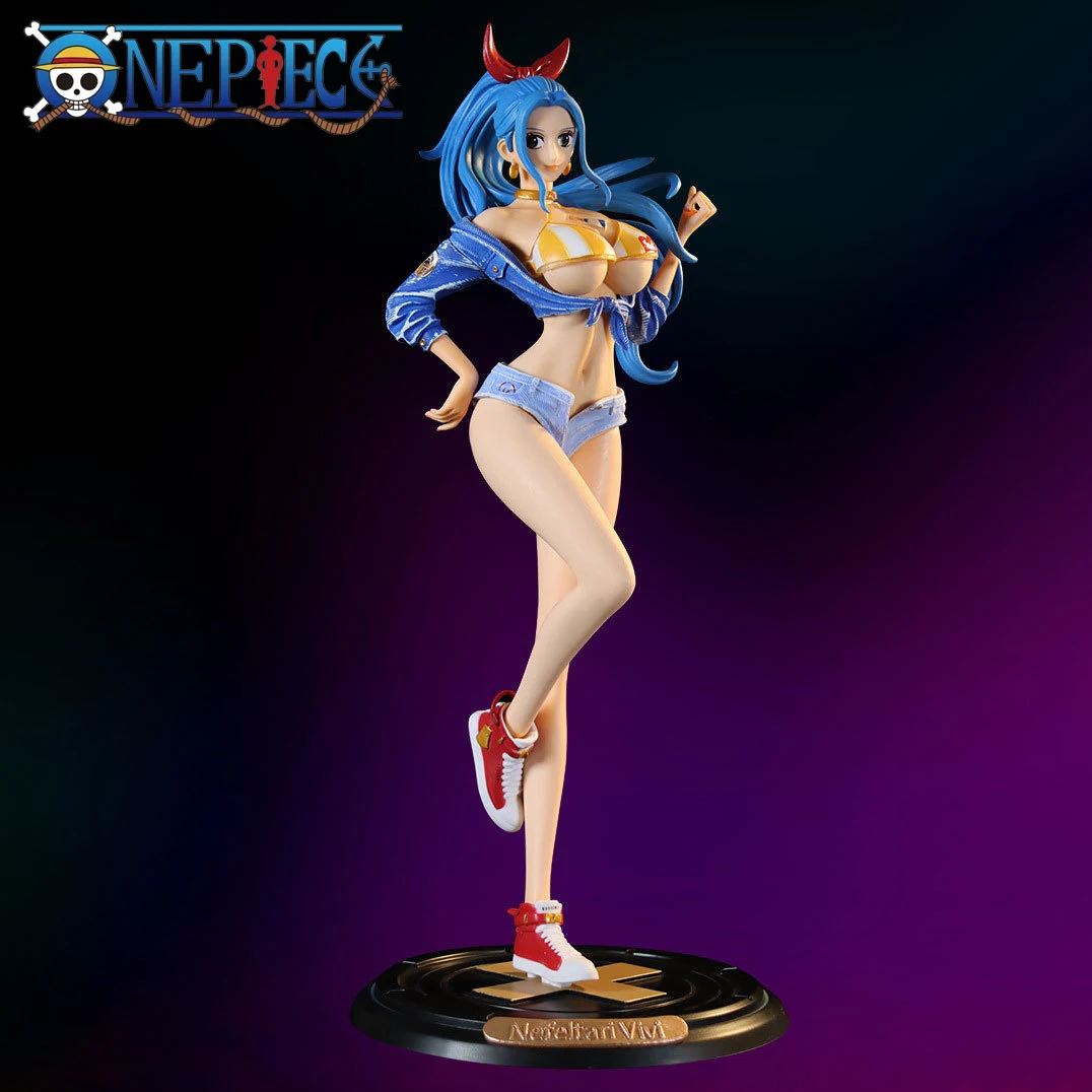 

35cm One Piece GK Nefeltari Vivi Anime Figure Fashion Trend Serie Sexy Beauty Girl Statue Action Figurine Collectible Model Toys