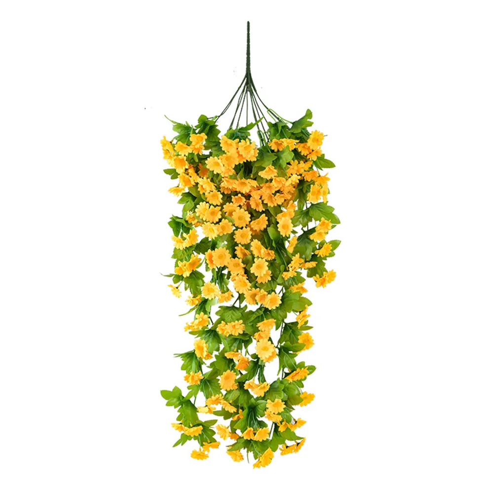 Decor Artificial Ivy Leaf Garland Plants Vine Fake Foliage Flowers Creeper Green Ivy Wreath Small Chrysanthemum Wall Hanging
Decor Artificial Ivy Leaf Garland Plants Vine Fake Foliage Flowers Creeper Green Ivy Wreath Small Chrysanthemum Wall Hanging