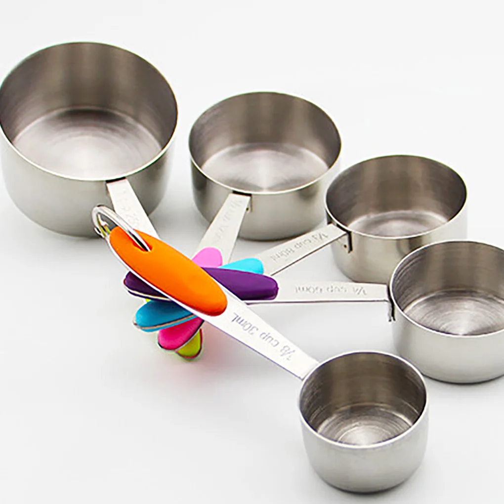 5pcs Measuring Cup Set Kitchen Baking Scale Glass Cooking Measuring Cup Multi-Function Baking Set
5pcs Measuring Cup Set Kitchen Baking Scale Glass Cooking Measuring Cup Multi-Function Baking Set