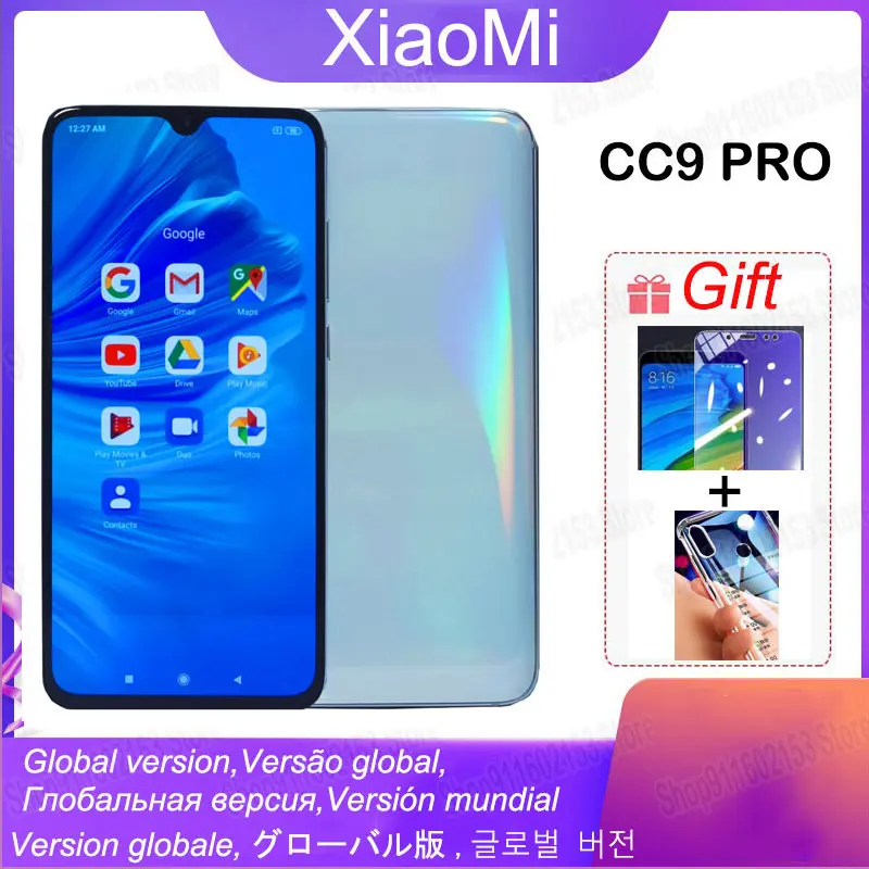 

Xiaomi Note 10 4G Cellphones ,MI CC9 Pro Smartphone ,5260mAh Battery Snapdragon 730G Dual SIM 108 MP Cmera