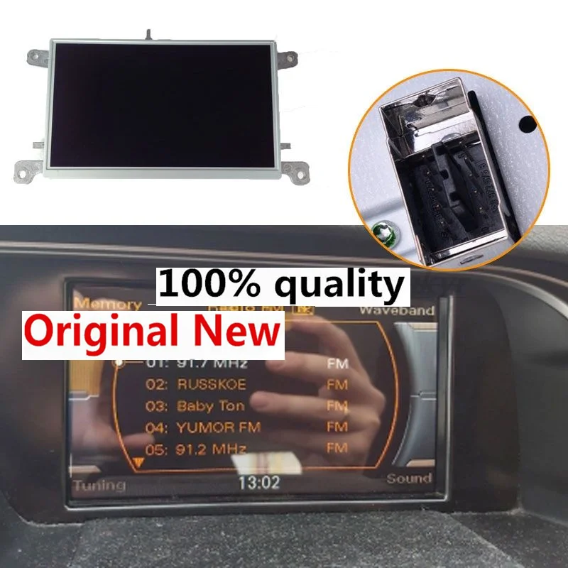 

DJ065NA-01C 8T0919603G 8T0919603F 8T0 919 603 E 8T0919603E Original A+ Grade 6.5" LCD Display for Q5 A5 A4 GPS Navigation IC chi