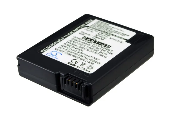 Cameron Sino Camera Replacement Li-ion Battery 750mAh For NP-FF50 Supremo DCR-HC1000, DCR-HC10 Free Tools
Cameron Sino Camera Replacement Li-ion Battery 750mAh For NP-FF50 Supremo DCR-HC1000, DCR-HC10 Free Tools