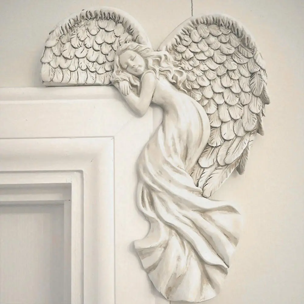 Angel Wing Sculpture Resin White Hand-finished Simulation Retro Holiday Decorations Angel Decoration High Quality Weather-proof
Angel Wing Sculpture Resin White Hand-finished Simulation Retro Holiday Decorations Angel Decoration High Quality Weather-proof