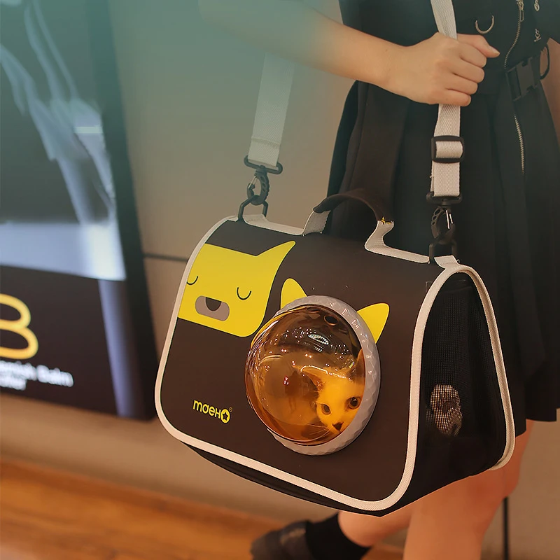 Воздухопроницаемый рюкзак для кошек, дорожная сумка-переноска для домашних питомцев, щенков, космических капсул, уличные принадлежности дл... 
Воздухопроницаемый рюкзак для кошек, дорожная сумка-переноска для домашних питомцев, щенков, космических капсул, уличные принадлежности дл...