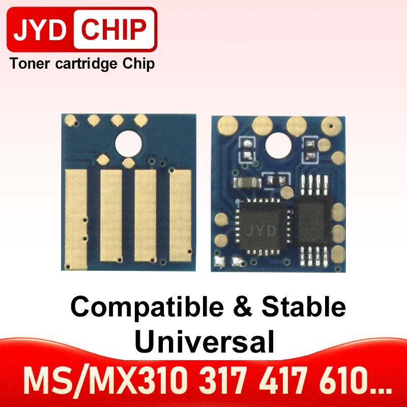 Universal MS610 Chip Cartridge Toner Chip For Lexmark MS310 MS410 MS510 MS610 MX310 MX410 MX510 MX610 MX511 MX611 Printer Reset
Universal MS610 Chip Cartridge Toner Chip For Lexmark MS310 MS410 MS510 MS610 MX310 MX410 MX510 MX610 MX511 MX611 Printer Reset