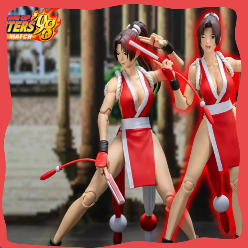 Storm Toys KOF The King Of Fighters 98 Storm Ignition Mai Suiranui 1/12 Action Figure Collection Toys Gifts Model Ornament
Storm Toys KOF The King Of Fighters 98 Storm Ignition Mai Suiranui 1/12 Action Figure Collection Toys Gifts Model Ornament