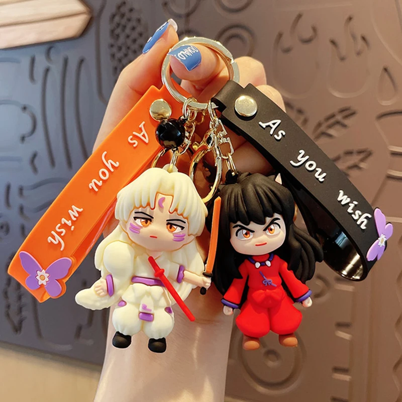 Anime Keychain Cartoon Sesshoumaru Kikyou Doll Pendant Key Chain Bag Car Keyring llaveros Handbag Ornament Jewelry Friends Gift
Anime Keychain Cartoon Sesshoumaru Kikyou Doll Pendant Key Chain Bag Car Keyring llaveros Handbag Ornament Jewelry Friends Gift