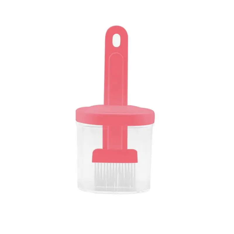 Integrated Oil Brush BBQ Grill Baking Nylon Brush Barbeque Reusable Oil Applying Tool With Plastic Handle Transparent Oil Bottle 
Integrated Oil Brush BBQ Grill Baking Nylon Brush Barbeque Reusable Oil Applying Tool With Plastic Handle Transparent Oil Bottle