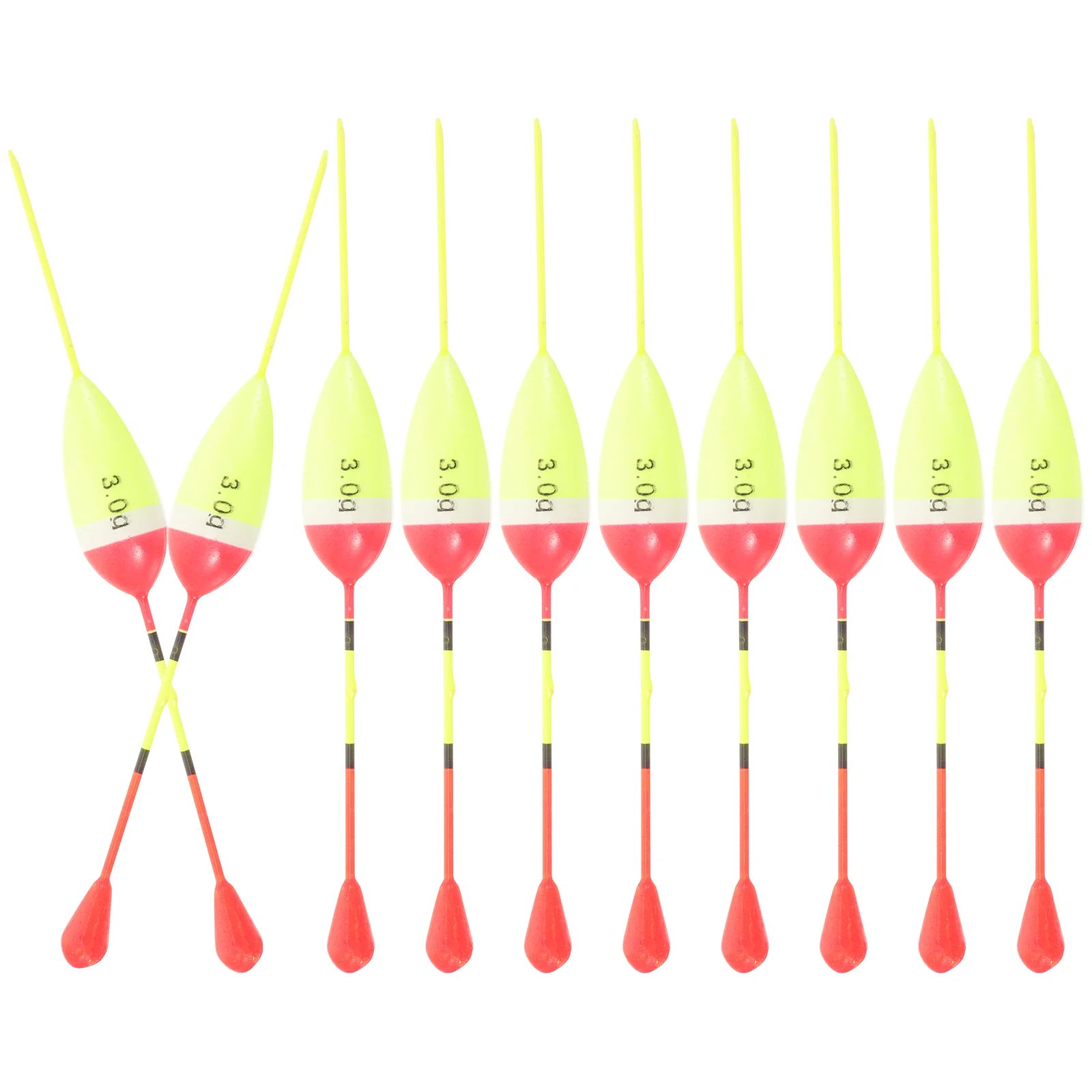 50 Pcs Fishing Floats Bobbers Weighted Gear Lightweight Eva Supplies Line Floating Tackle
50 Pcs Fishing Floats Bobbers Weighted Gear Lightweight Eva Supplies Line Floating Tackle