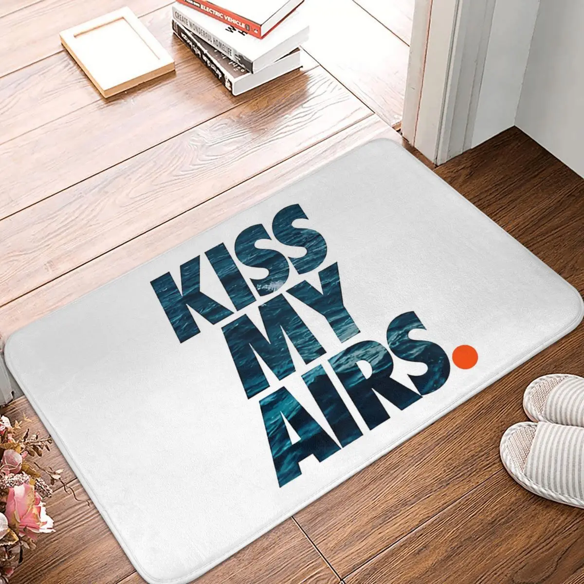 Kiss My Airs Bathroom Mat Wave Doormat Flannel Carpet Entrance Door Rug Home Decor
Kiss My Airs Bathroom Mat Wave Doormat Flannel Carpet Entrance Door Rug Home Decor