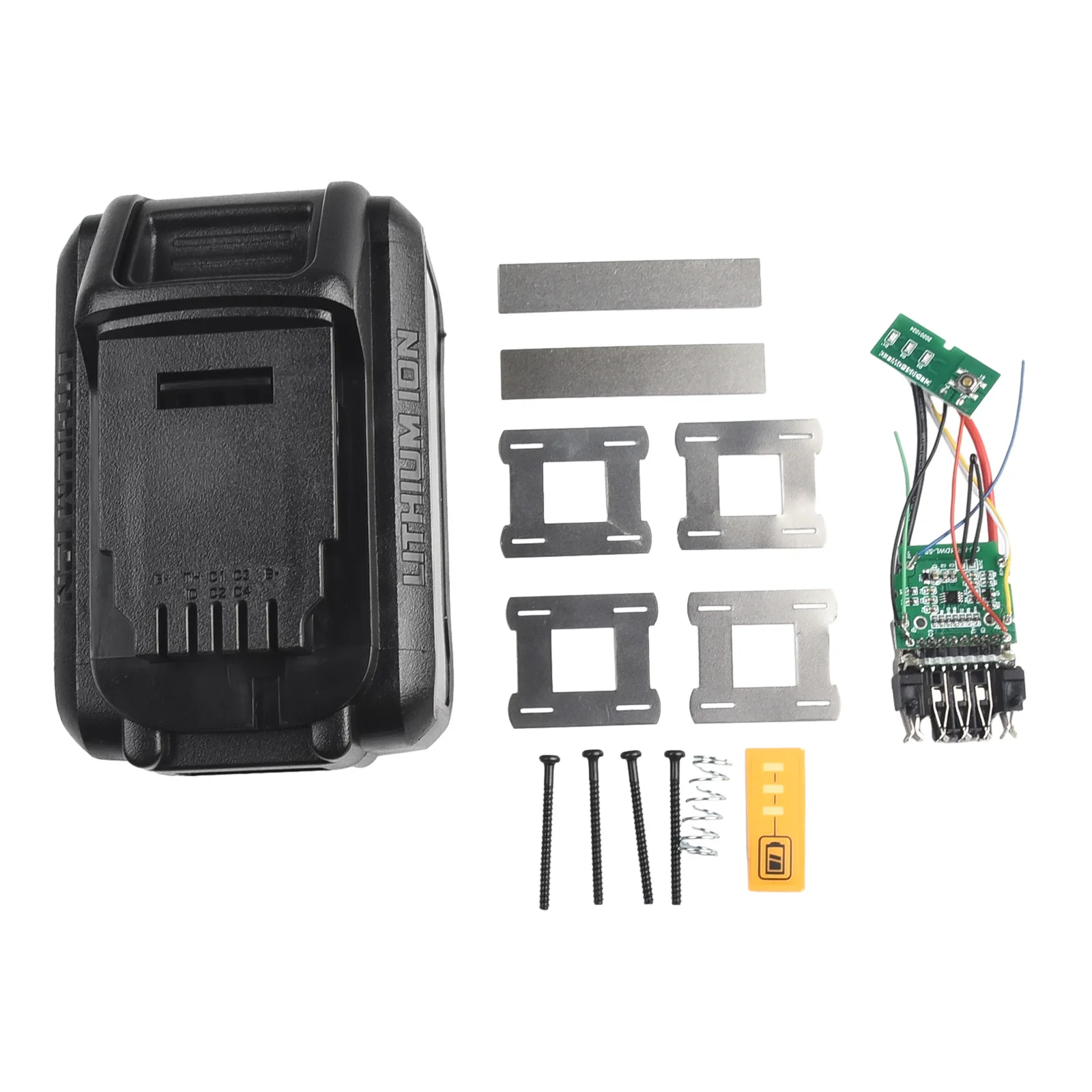 PCB Charging Board Battery Plastic Case Li-Ion Battery Case Power Tool Accessories 10 Core 21700 Battery Cover
PCB Charging Board Battery Plastic Case Li-Ion Battery Case Power Tool Accessories 10 Core 21700 Battery Cover