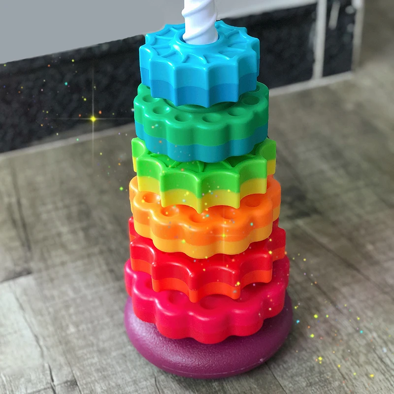 Children‘s Stacking Music Early Education Toys Rainbow Rotating Tower Ring Baby Educational Toys
Children‘s Stacking Music Early Education Toys Rainbow Rotating Tower Ring Baby Educational Toys