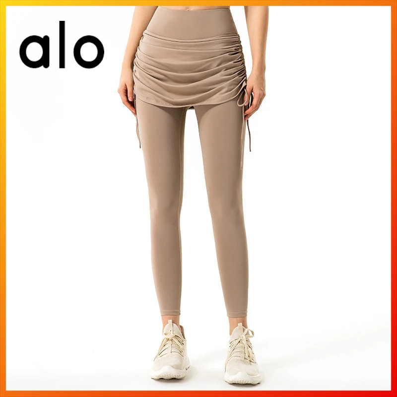 Alo Yoga New Women's Leggings Pseudo Two-piece Fashion Fitness Pants Women's Sports Leggings Outdoor Gym Running Pants DS137
Alo Yoga New Women's Leggings Pseudo Two-piece Fashion Fitness Pants Women's Sports Leggings Outdoor Gym Running Pants DS137