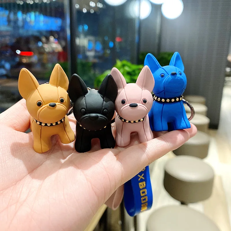 Cartoon Anime French Bulldog Action Figures Keychains Key Chain Key Ring Kawaii Silicone Handbag Car Pendants Toys Gifts
Cartoon Anime French Bulldog Action Figures Keychains Key Chain Key Ring Kawaii Silicone Handbag Car Pendants Toys Gifts