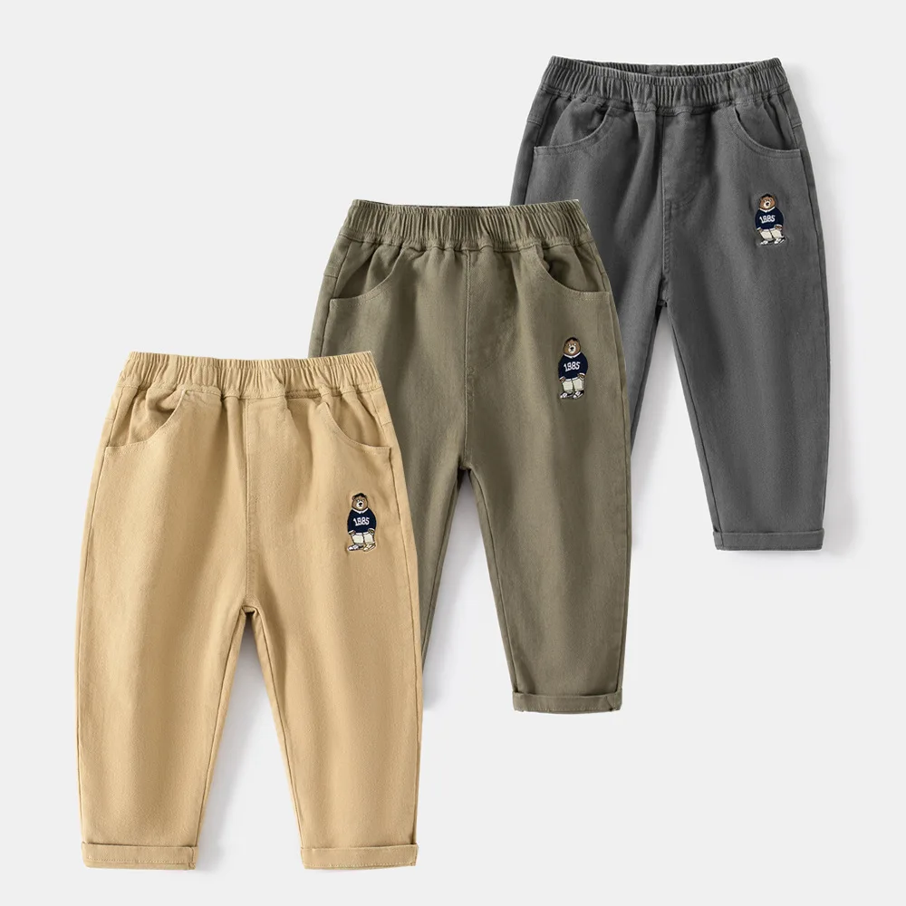 Boy Trousers Pants For Boys Sweatpants Cotton Long Trousers With Bag Elastic Waist Casual Pants
Boy Trousers Pants For Boys Sweatpants Cotton Long Trousers With Bag Elastic Waist Casual Pants