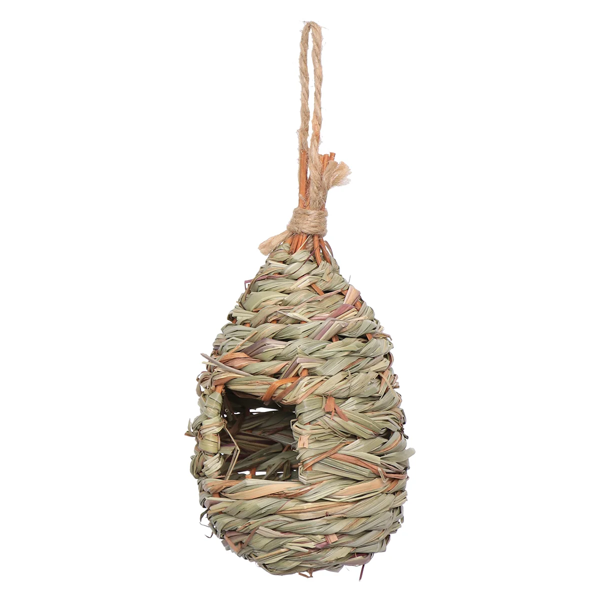 Natural Grass Woven Hanging Birdhouse Nest
Natural Grass Woven Hanging Birdhouse Nest