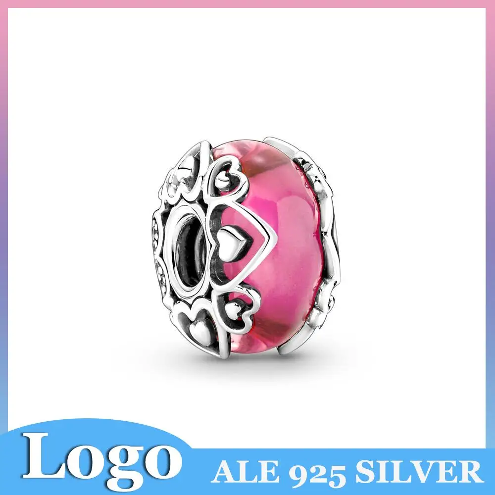 Pandora Moments 100% S925 Sterling Silver Reveal Your Love Pink Murano Glass Charm fit Original Bracelet DIY Women Gift
Pandora Moments 100% S925 Sterling Silver Reveal Your Love Pink Murano Glass Charm fit Original Bracelet DIY Women Gift