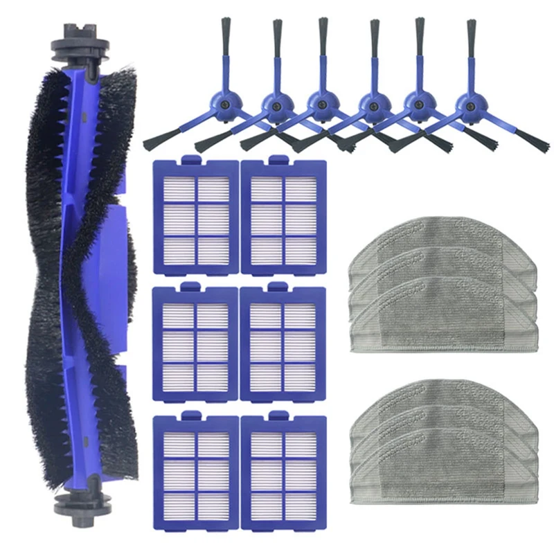 19Pcs For Eufy Robovac Double Cyclone Vacuum Cleaner Robot Replacement Parts Robovac X8 Series Accessory Kit
19Pcs For Eufy Robovac Double Cyclone Vacuum Cleaner Robot Replacement Parts Robovac X8 Series Accessory Kit