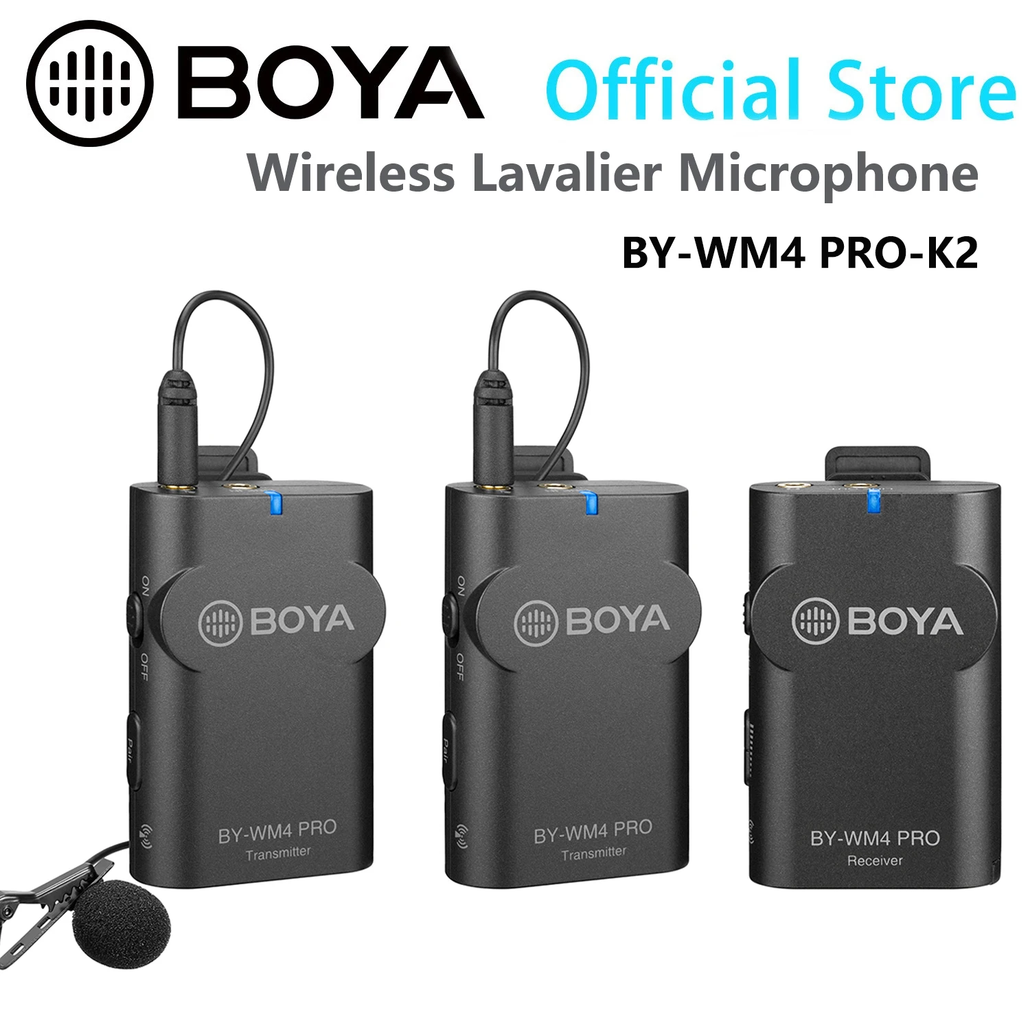 BOYA BY-WM4 2,4 ГГц конденсаторный беспроводной петличный микрофон для ПК iPhone Android Xiaomi DSLRs камера Youtube потоковая трансляция
BOYA BY-WM4 2,4 ГГц конденсаторный беспроводной петличный микрофон для ПК iPhone Android Xiaomi DSLRs камера Youtube потоковая трансляция