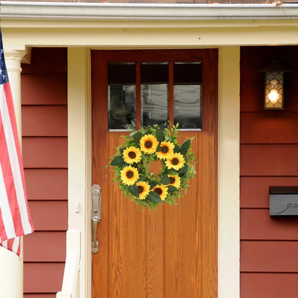 Delicate Flower Wreath Full Bloom Simulation Wreath Non-fading Wall Mounted Flower Wreath Add Atmospheres
Delicate Flower Wreath Full Bloom Simulation Wreath Non-fading Wall Mounted Flower Wreath Add Atmospheres
