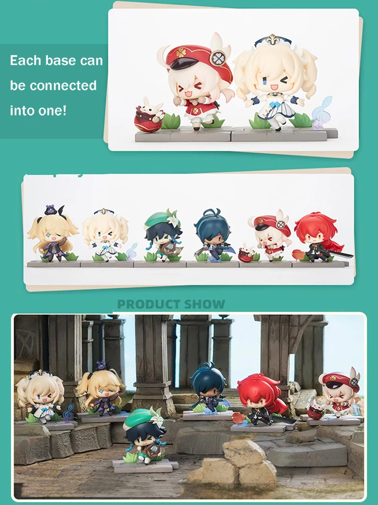 Genshin Impact Cute Figure Klee Diluc Venti Fischl Kayeya Barbara Anime Action Figures Collection Model Doll Toy Gifts for Kids
Genshin Impact Cute Figure Klee Diluc Venti Fischl Kayeya Barbara Anime Action Figures Collection Model Doll Toy Gifts for Kids