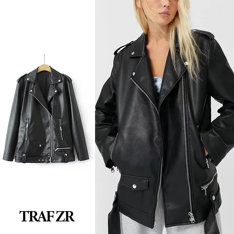 Зимнее женское холодное пальто TRAF ZR, кожаные куртки на молнии, зимний винтажный Топ Y2k, винтажная верхняя одежда, уличная одежда, куртки-бомберы
Зимнее женское холодное пальто TRAF ZR, кожаные куртки на молнии, зимний винтажный Топ Y2k, винтажная верхняя одежда, уличная одежда, куртки-бомберы