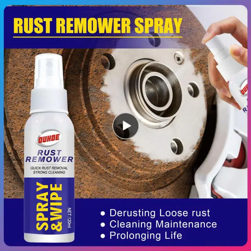 Rust Rust Inhibitor Rust Cleaner Spray 120ml Multipurpose Rust Remover Car Supplies Moisturizing Derusting Spray Lubrication
Rust Rust Inhibitor Rust Cleaner Spray 120ml Multipurpose Rust Remover Car Supplies Moisturizing Derusting Spray Lubrication