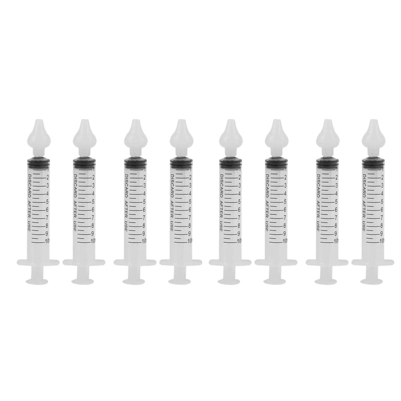 8Pcs Baby Nose Clean Needle Tube Infant Baby Care Nasal Aspirator Cleaner 10ML Rhinitis Nasal Washer
8Pcs Baby Nose Clean Needle Tube Infant Baby Care Nasal Aspirator Cleaner 10ML Rhinitis Nasal Washer