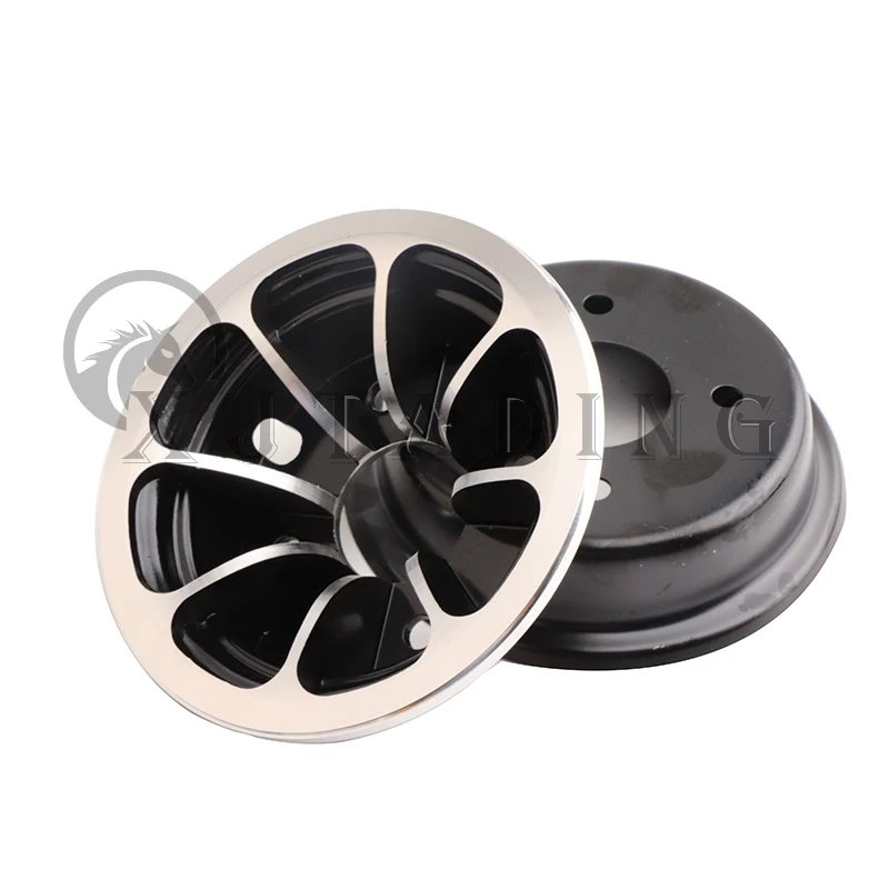 Раздельные диски, 6-дюймовые колеса из алюминиевого сплава для электрического скутера, трехколесный велосипед, аксессуары для шин 4,10/3,50-6
Раздельные диски, 6-дюймовые колеса из алюминиевого сплава для электрического скутера, трехколесный велосипед, аксессуары для шин 4,10/3,50-6