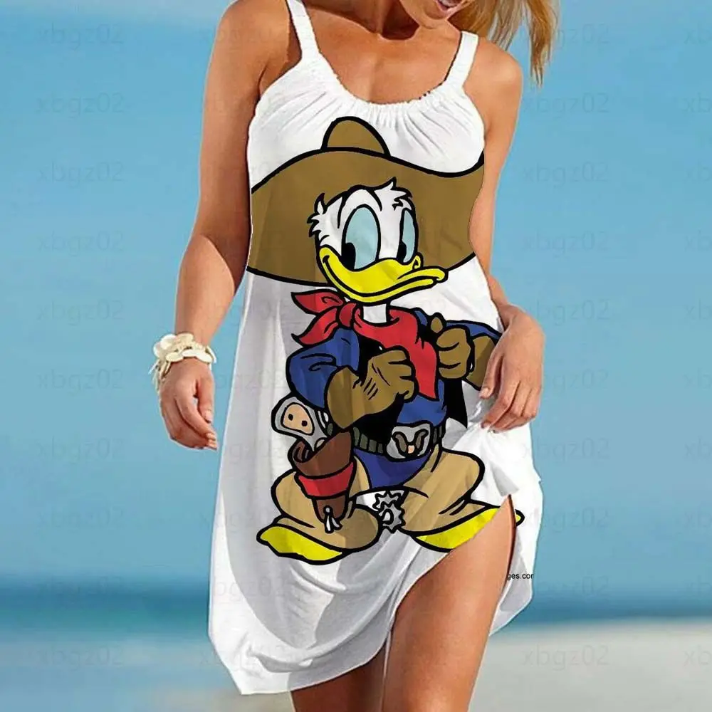 Loose Printed Top Cartoon Sexy Elegant Dresses for Women 2022 Party Boho Disney Sleeveless Women's Dress Sling Donald Duck Boho
Loose Printed Top Cartoon Sexy Elegant Dresses for Women 2022 Party Boho Disney Sleeveless Women's Dress Sling Donald Duck Boho
