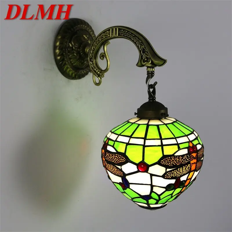 DLMH Tiffany Wall Lamp LED Creative Dragonfly Glass Sconce Bed Light for Home Living Room Bedroom Aisle Decor
DLMH Tiffany Wall Lamp LED Creative Dragonfly Glass Sconce Bed Light for Home Living Room Bedroom Aisle Decor