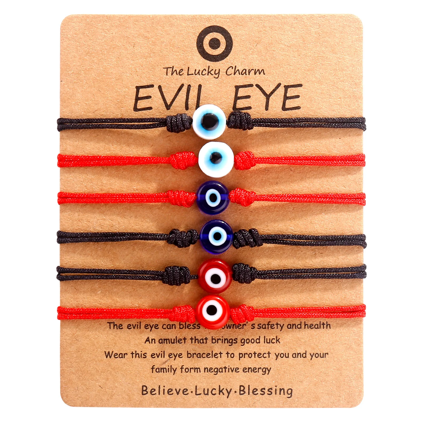 Simple Evil Eye Woven Rope Bracelet Set for Women Couple Handmade Lucky Turkish Jewelry Friendship Red Black String Fashion Gift
Simple Evil Eye Woven Rope Bracelet Set for Women Couple Handmade Lucky Turkish Jewelry Friendship Red Black String Fashion Gift
