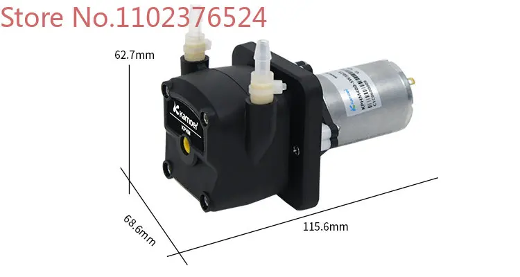 

Kamoer KPHM400 12V24V Brush/Brushless Mini Self-priming Small DC Peristaltic Pump High Progress Low Noise Water Pump