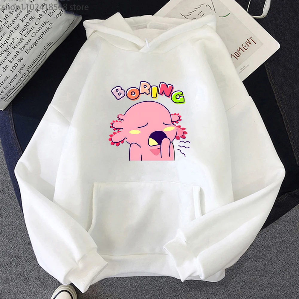 Women's Hoodies Cute Bored Axolotl Hoodie Kawaii Graphic Sweatshirt Mens Clothes Y2k Sudaderas Pullovers Long Sleeve Casual Tops
Women's Hoodies Cute Bored Axolotl Hoodie Kawaii Graphic Sweatshirt Mens Clothes Y2k Sudaderas Pullovers Long Sleeve Casual Tops