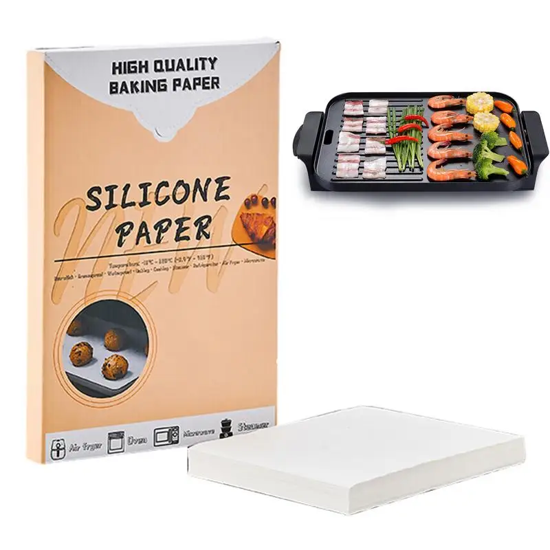 Baking Parchment Paper Double Sided Food Grade Baking Paper Multifunctional Barbecue Bakery Oil-proof Paper For Kitchen Supplies
Baking Parchment Paper Double Sided Food Grade Baking Paper Multifunctional Barbecue Bakery Oil-proof Paper For Kitchen Supplies