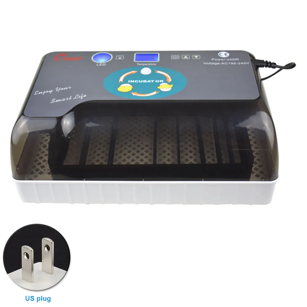 12 Eggs Hatcher Chicken Goose Incubator -candlers Bird Duck Automatic Turning Digital Machine Incubadora Poultry Led
12 Eggs Hatcher Chicken Goose Incubator -candlers Bird Duck Automatic Turning Digital Machine Incubadora Poultry Led