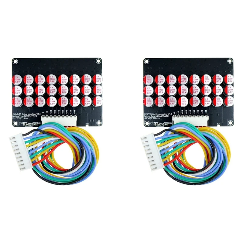 2X 8S активный эквалайзер, стабилизатор Lifepo4 Lipo аккумулятор лто, конденсатор выравнивания энергии, плата BMS
2X 8S активный эквалайзер, стабилизатор Lifepo4 Lipo аккумулятор лто, конденсатор выравнивания энергии, плата BMS